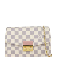 Louis Vuitton Croisette Chain Wallet Damier Azur