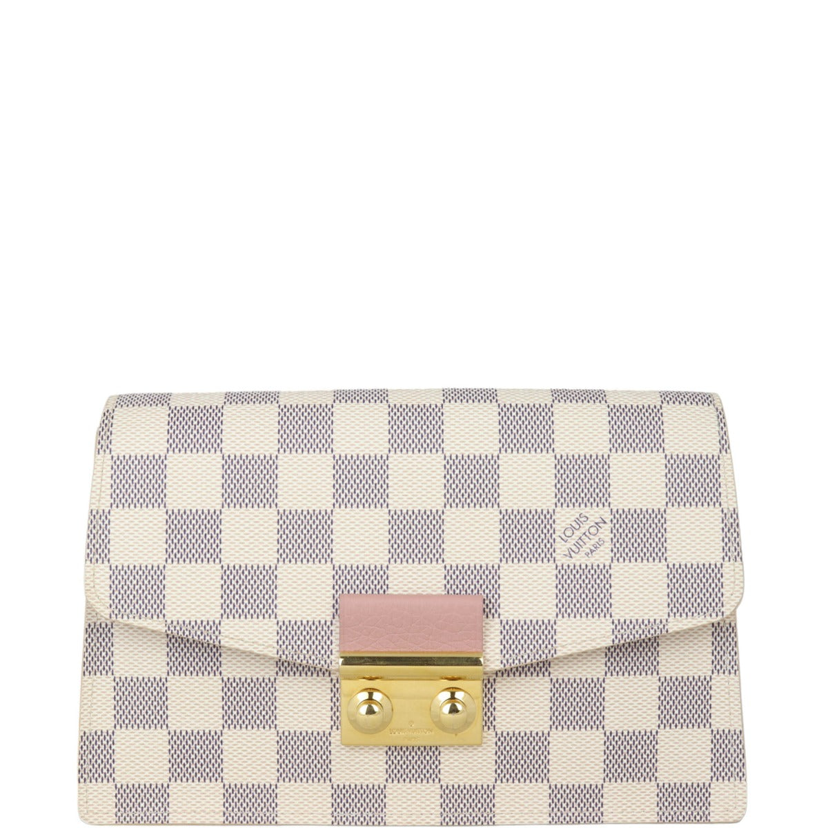 Louis Vuitton Croisette Chain Wallet Damier Azur