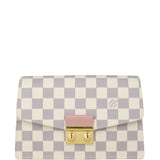 Louis Vuitton Croisette Chain Wallet Damier Azur