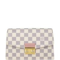 Louis Vuitton Croisette Chain Wallet Damier Azur