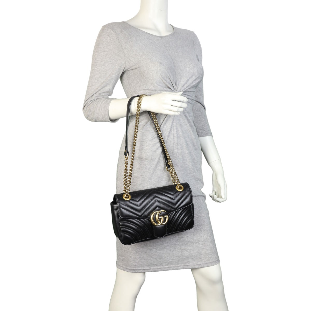 Gucci GG Marmont Matelasse Small Shoulder Bag