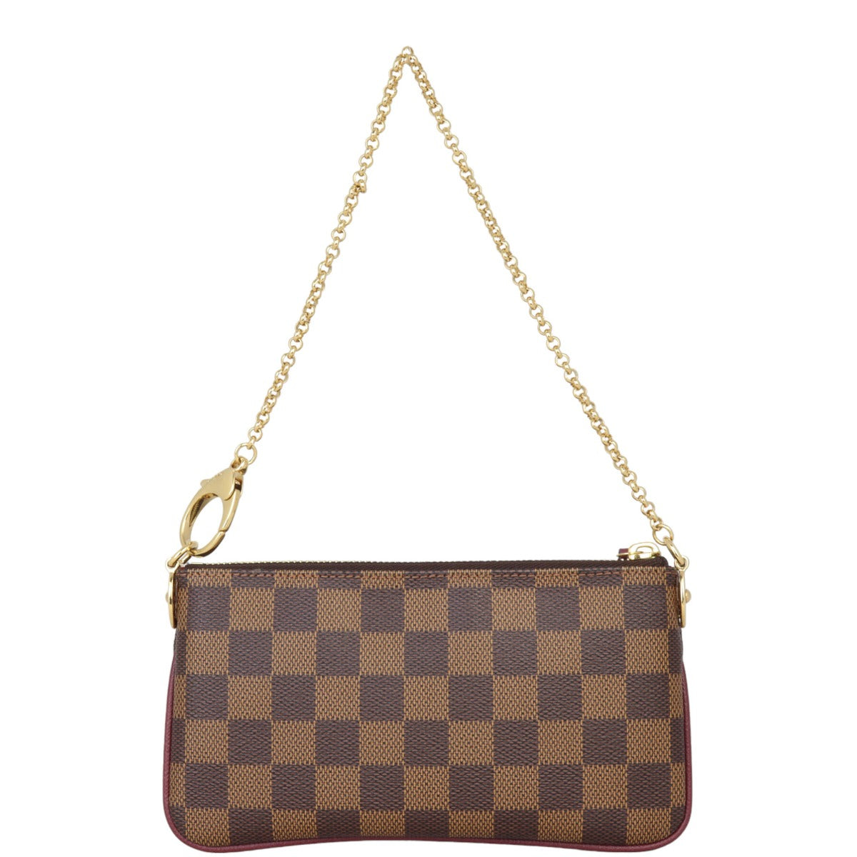 Louis Vuitton Milla Pochette Damier Ebene Trunks