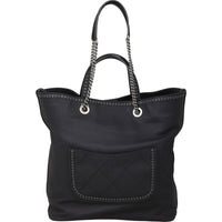 Chanel Coco Eyelets Large Shopping Tote