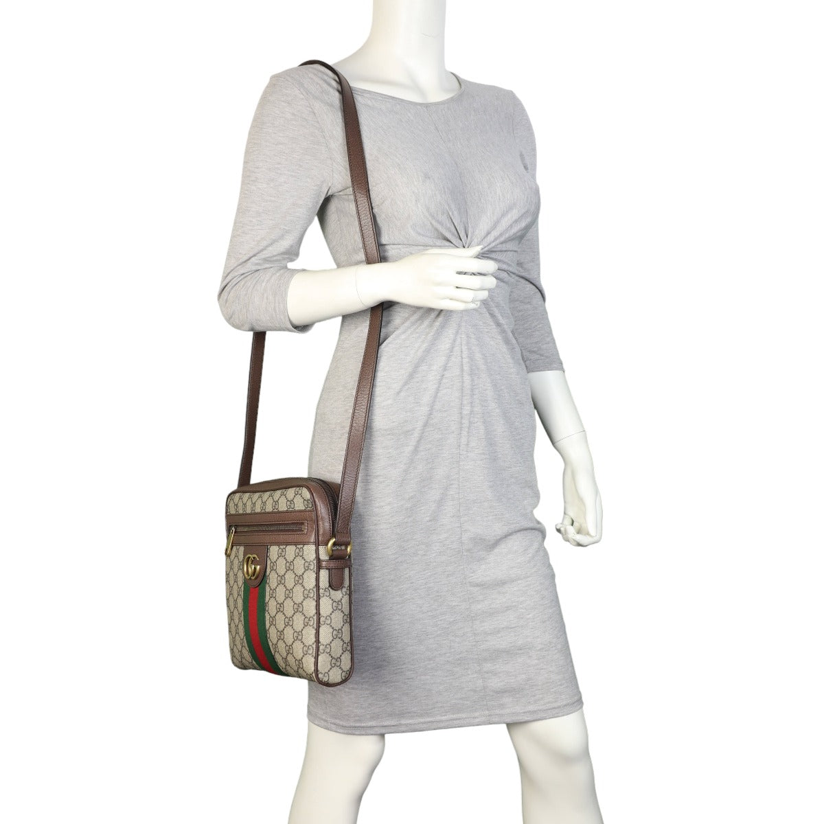 Gucci GG Supreme Ophidia Small Messenger Bag