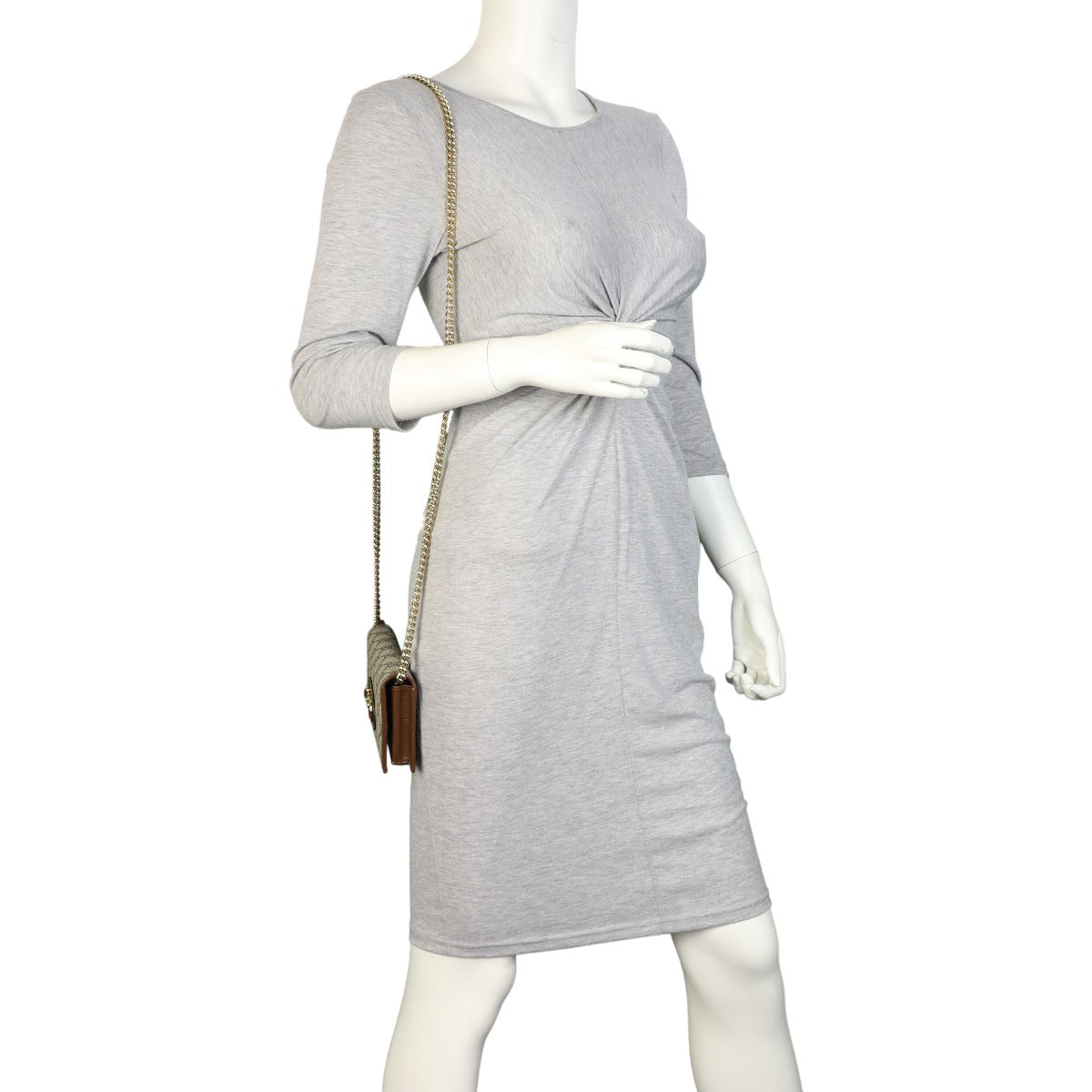 Gucci GG Supreme Horsebit 1955 Chain Wallet