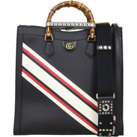 Gucci Diana Bamboo Top Handle Tote Large