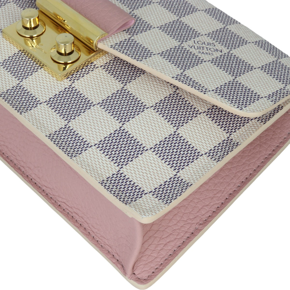 Louis Vuitton Croisette Chain Wallet Damier Azur