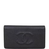 Chanel Timeless Bifold Wallet | Black Caviar