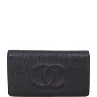 Chanel Timeless Bifold Wallet | Black Caviar