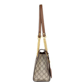 Gucci GG Supreme Small Padlock Tote