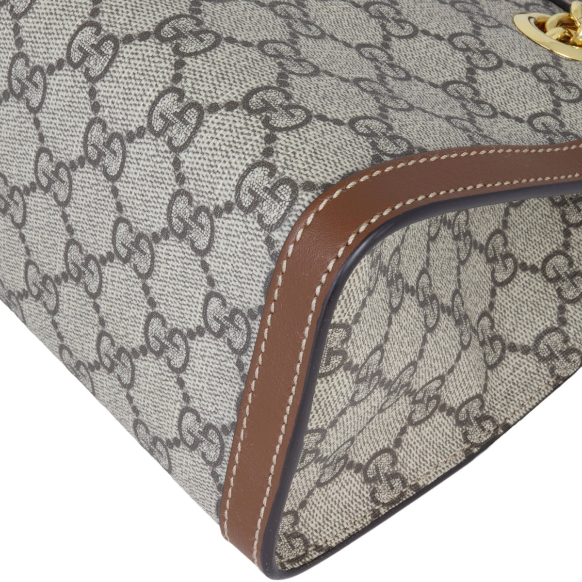 Gucci GG Supreme Small Padlock Tote