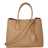 Prada Saffiano Cuir Double Bag Large
