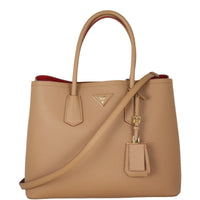 Prada Saffiano Cuir Double Bag Large