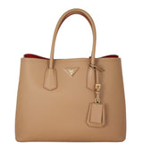 Prada Saffiano Cuir Double Bag Large