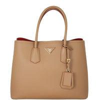 Prada Saffiano Cuir Double Bag Large