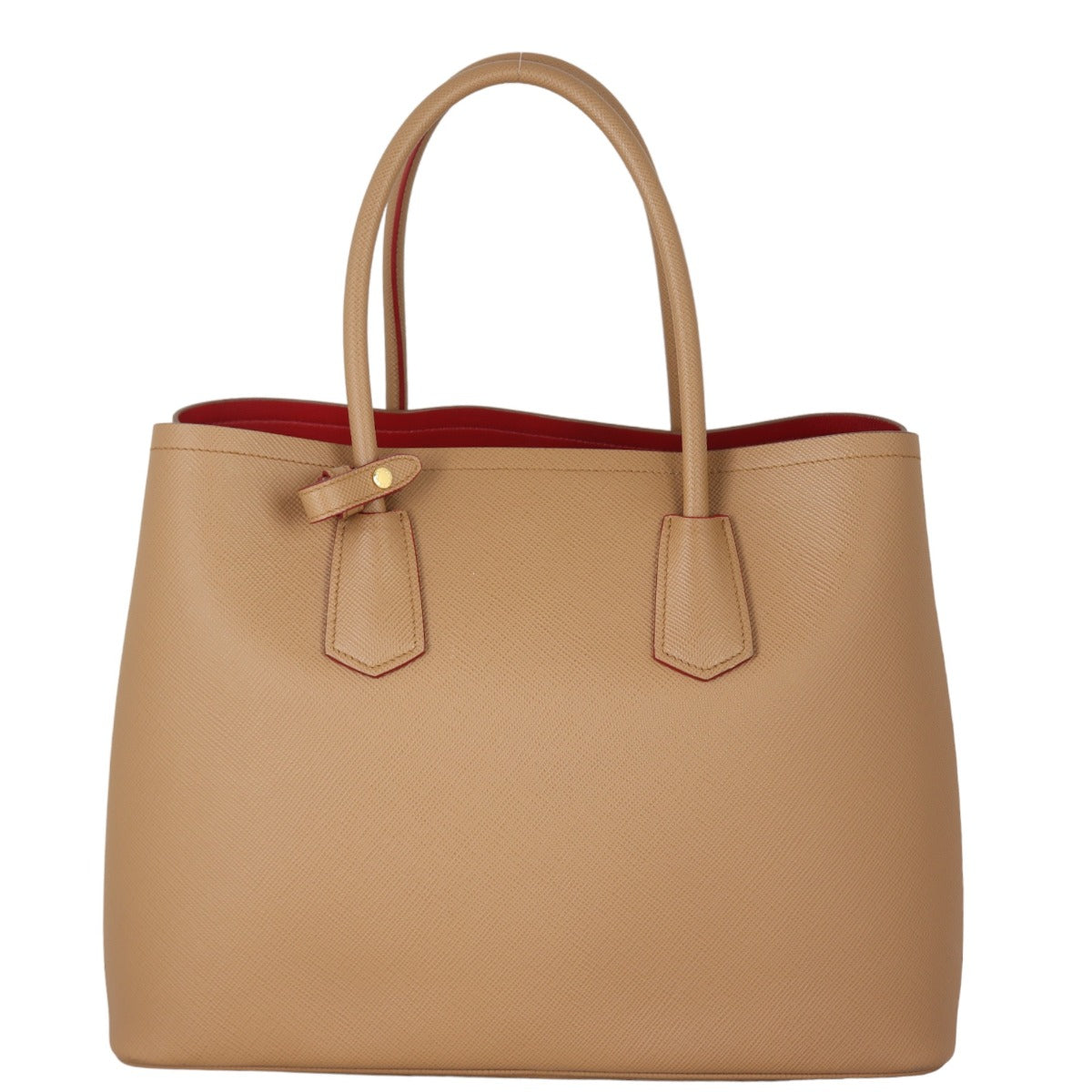 Prada Saffiano Cuir Double Bag Large