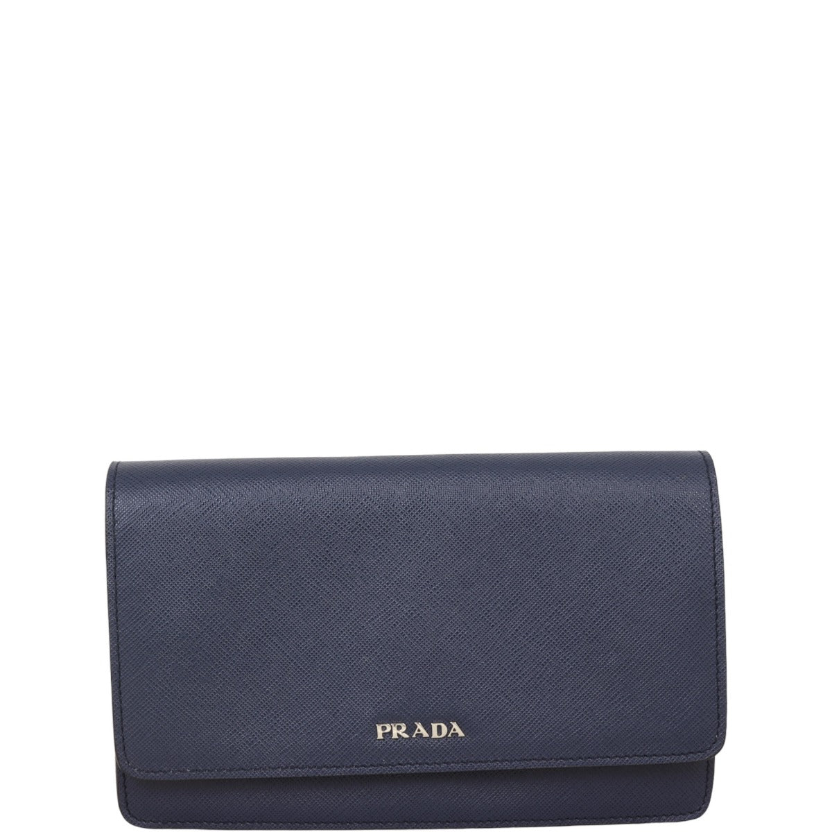 Prada Saffiano Wallet on Strap