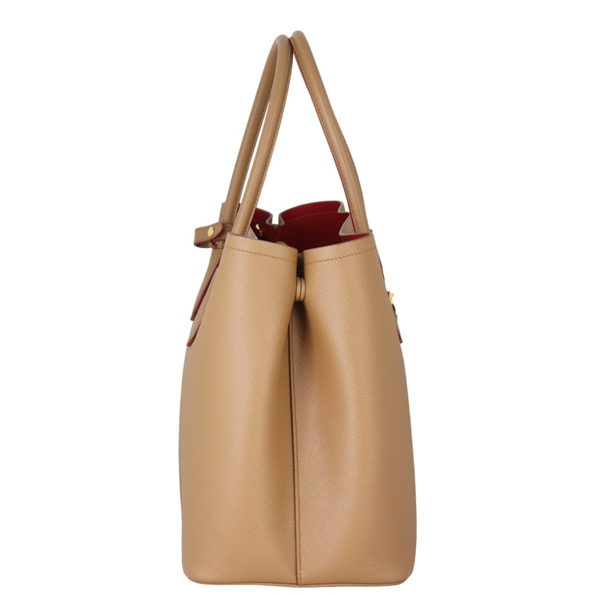 Prada Saffiano Cuir Double Bag Large