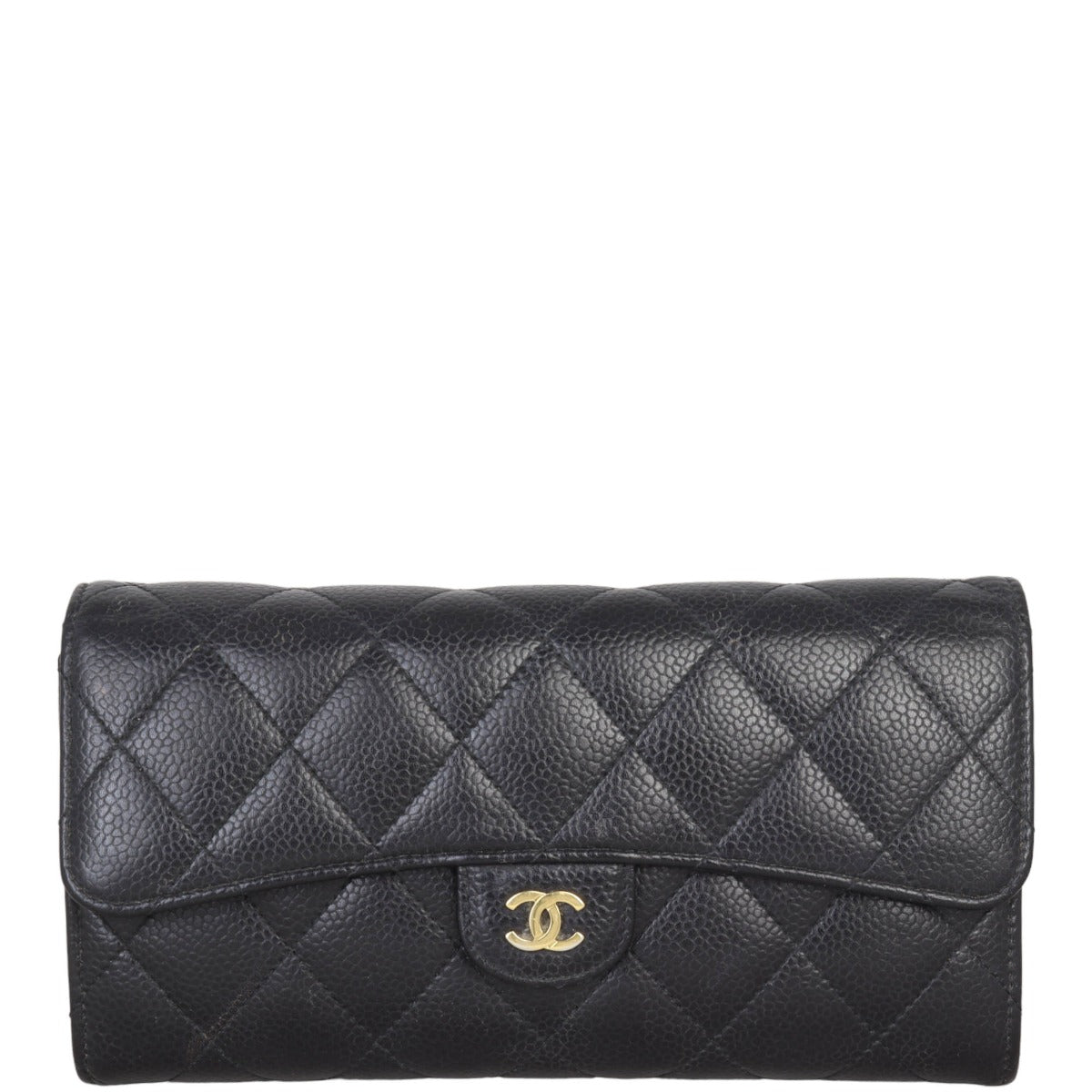 Chanel Classic Flap Long Wallet | Caviar