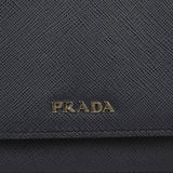 Prada Saffiano Wallet on Strap