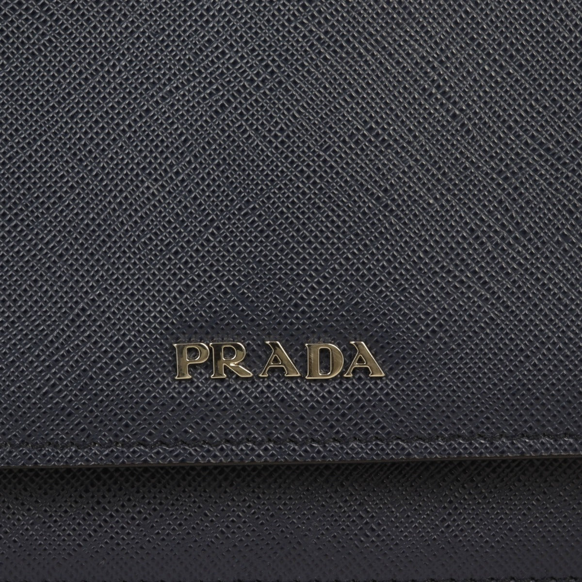 Prada Saffiano Wallet on Strap