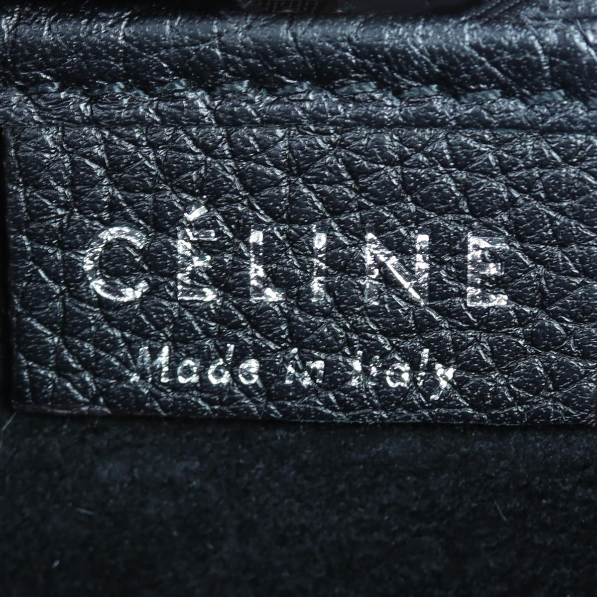 Celine Nano Luggage Tote Interior Stamp