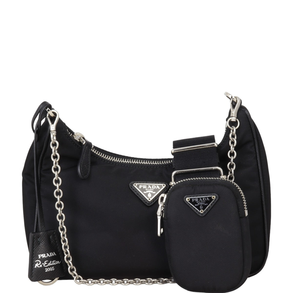 Prada Re-Edition 2005 Tessuto Shoulder Bag