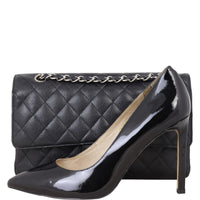 Chanel Classic Double Flap Medium | Black Caviar Silver Hardware