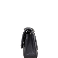 Chanel Classic Double Flap Medium | Black Caviar Silver Hardware