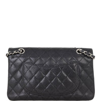 Chanel Classic Double Flap Medium | Black Caviar Silver Hardware