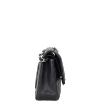 Chanel Classic Double Flap Medium | Black Caviar Silver Hardware