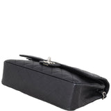 Chanel Classic Double Flap Medium | Black Caviar Silver Hardware