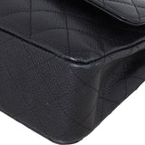 Chanel Classic Double Flap Medium | Black Caviar Silver Hardware