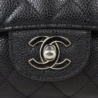 Chanel Classic Double Flap Medium | Black Caviar Silver Hardware