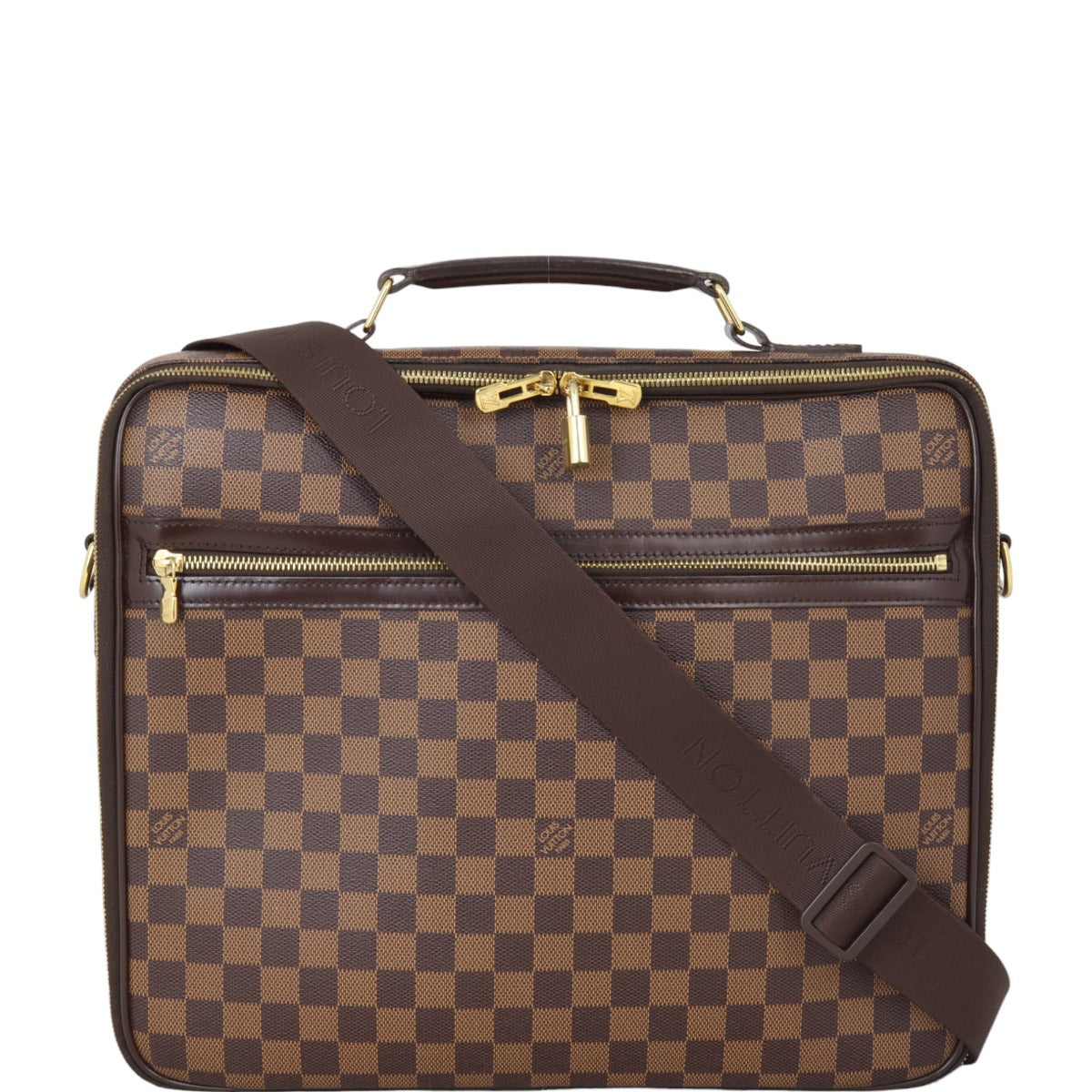 Louis Vuitton Porte Ordinateur Sabana Damier Ebene