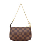Louis Vuitton Mini Pochette Accessories Damier Ebene