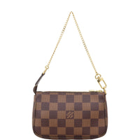 Louis Vuitton Mini Pochette Accessories Damier Ebene