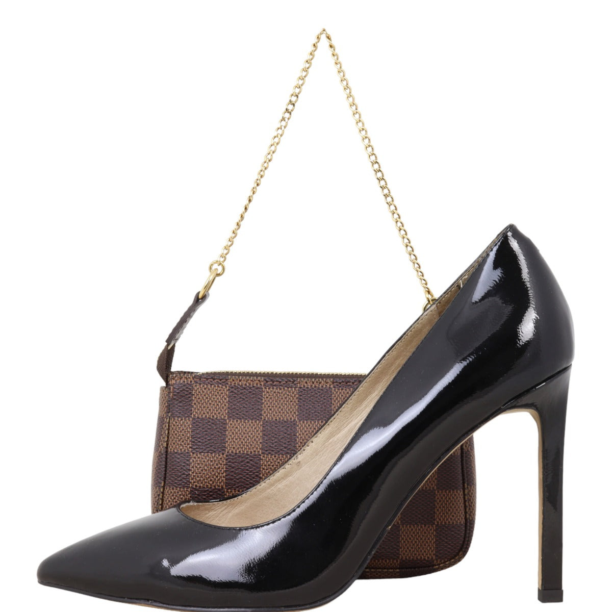 Louis Vuitton Mini Pochette Accessories Damier Ebene