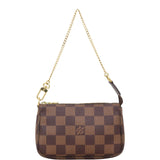 Louis Vuitton Mini Pochette Accessories Damier Ebene