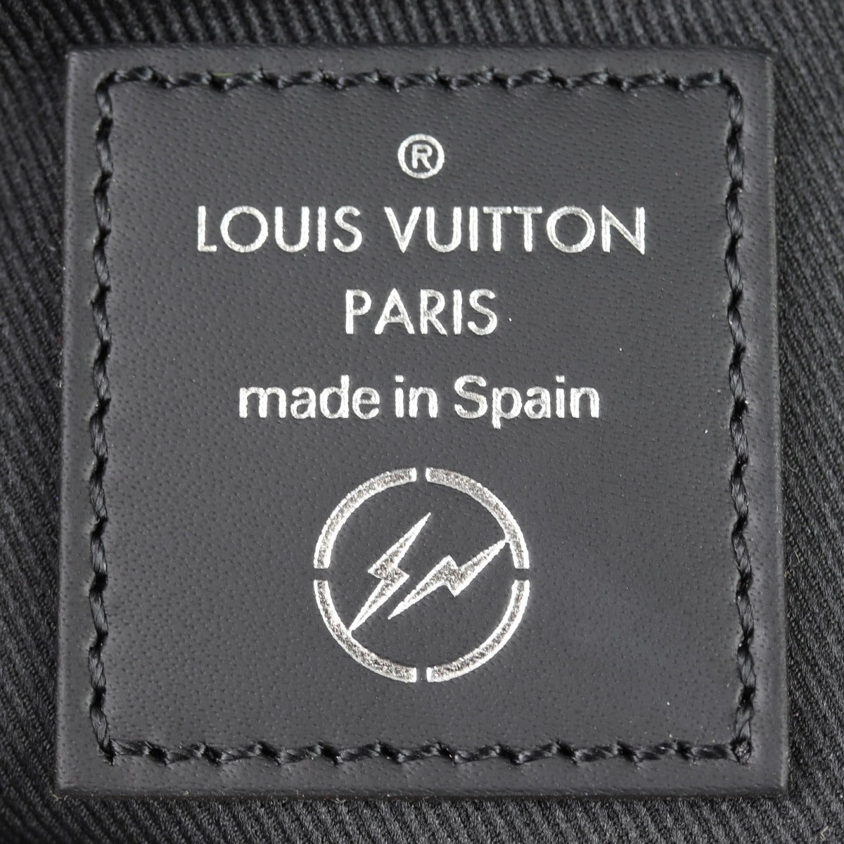 Louis Vuitton x Fragment Phone Pouch Monogram Eclipse Interior Stamp