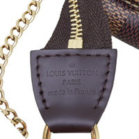 Louis Vuitton Mini Pochette Accessories Damier Ebene