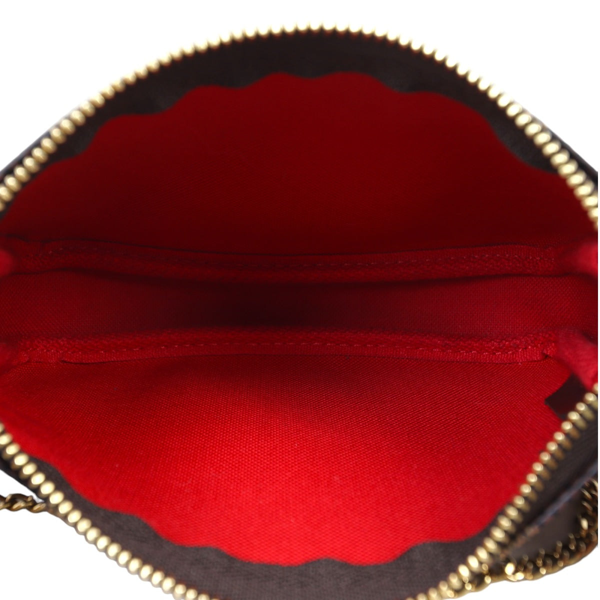 Louis Vuitton Mini Pochette Accessories Damier Ebene