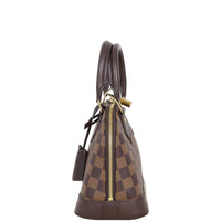 Louis Vuitton Alma BB Damier Ebene | Gold Padlock