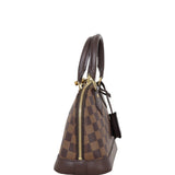 Louis Vuitton Alma BB Damier Ebene | Gold Padlock