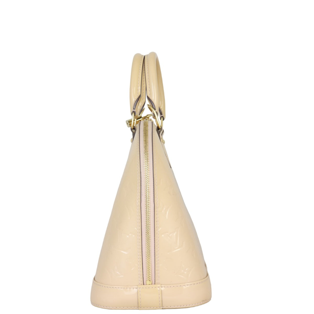 Louis Vuitton Alma PM Monogram Vernis |  Blanc Corail