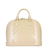 Louis Vuitton Alma PM Monogram Vernis |  Blanc Corail