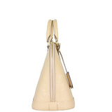 Louis Vuitton Alma PM Monogram Vernis |  Blanc Corail