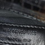 Saint Laurent Sunset Medium Croc-Embossed