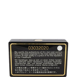 Chanel Authenticity Card Minaudiere Chain Bag Plexiglass