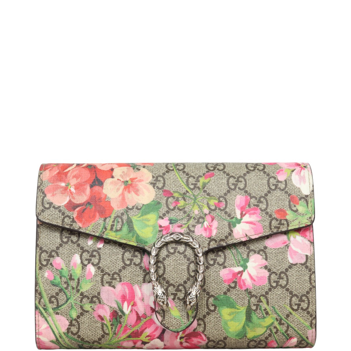 Gucci Dionysus GG Blooms Chain Wallet